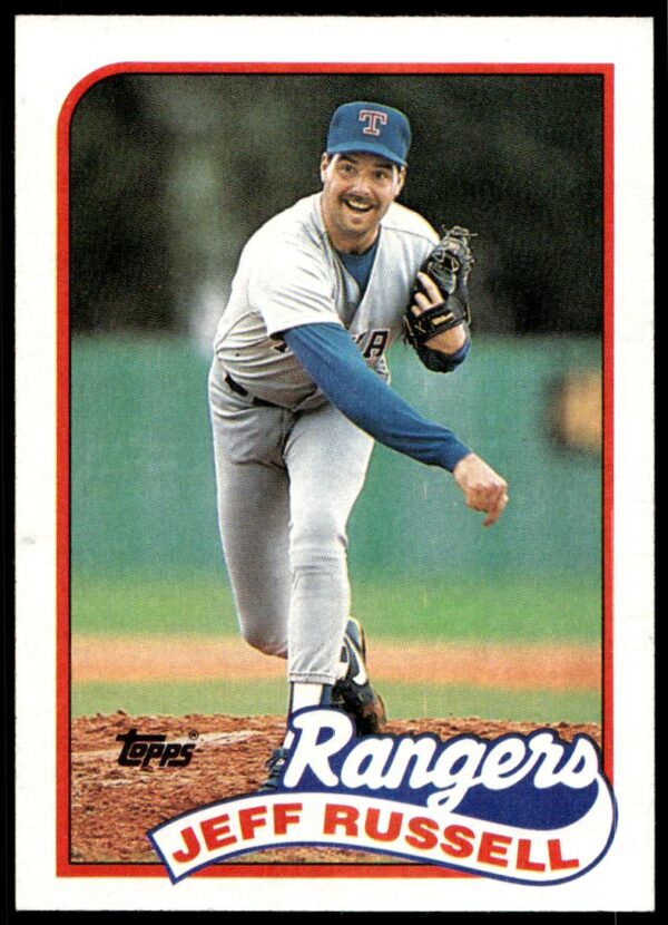 1989 Topps Jeff Russell #565 (Front)