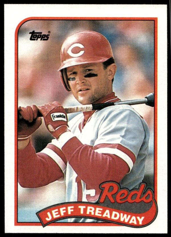 1989 Topps Jeff Treadway #685 (Front)