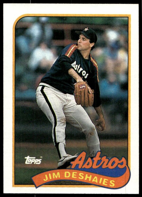 1989 Topps Jim Deshaies #341 (Front)