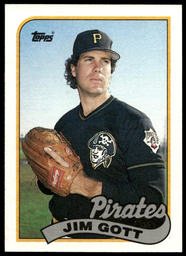1989 Topps Jim Gott #752 (Front)