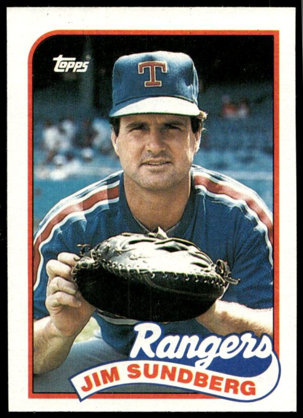 1989 Topps Jim Sundberg #78 (Front)