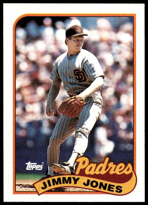 1989 Topps Jimmy Jones #748 (Front)