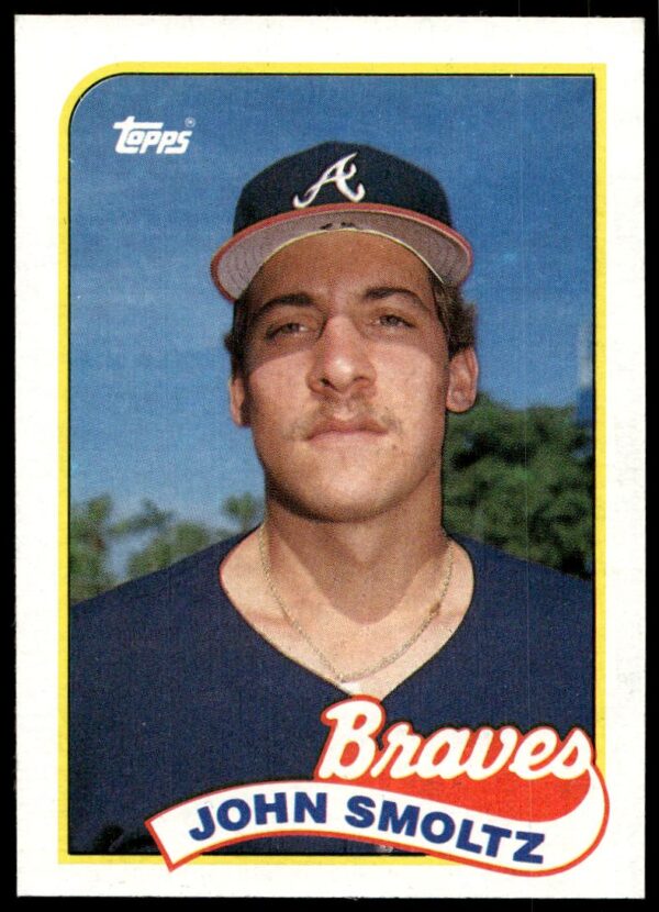 1989 Topps John Smoltz #382 (Front)