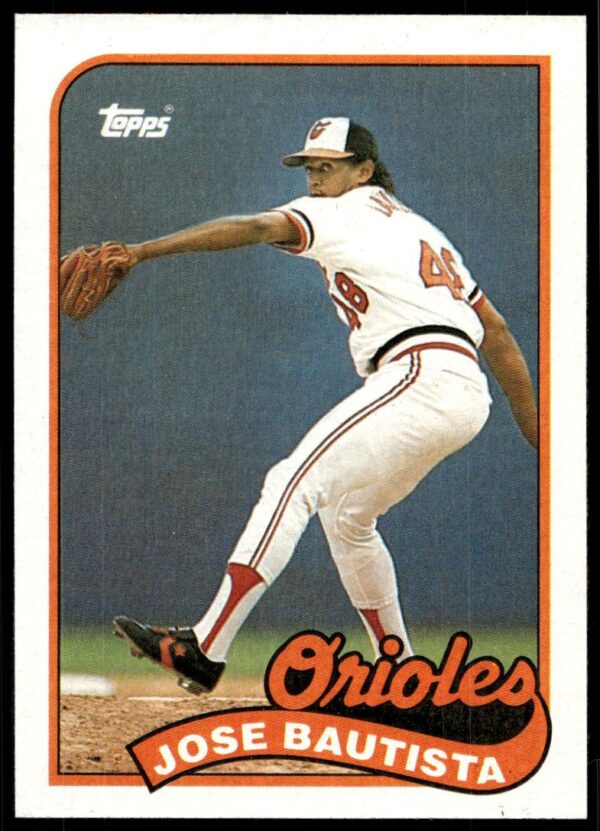 1989 Topps Jose Bautista #469 (Front)