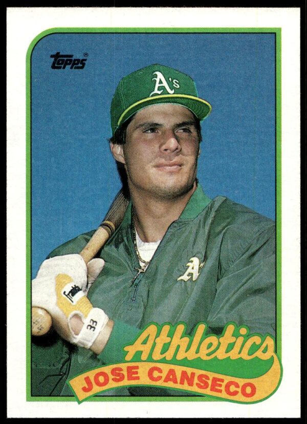 1989 Topps Jose Canseco #500 (Front)