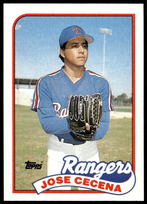 1989 Topps Jose Cecena #683 (Front)