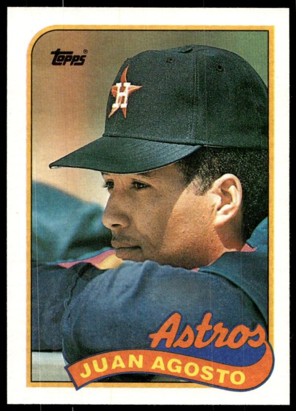 1989 Topps Juan Agosto #559 (Front)