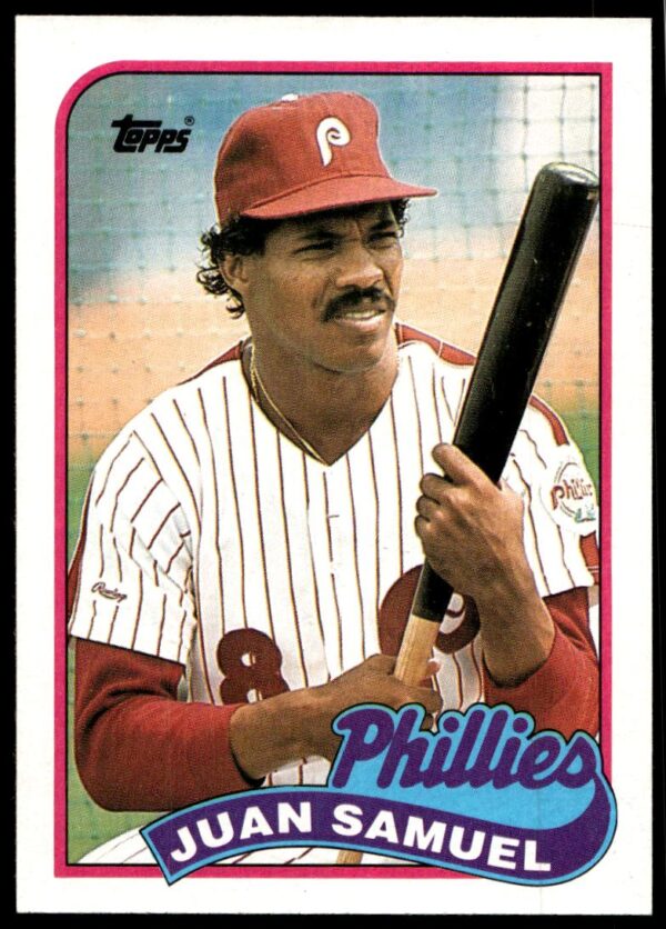 1989 Topps Juan Samuel #575 (Front)