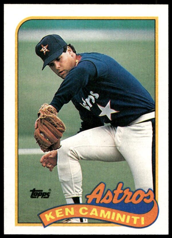1989 Topps Ken Caminiti #369 (Front)