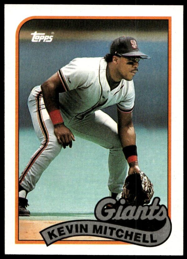 1989 Topps Kevin Mitchell #189 (Front)