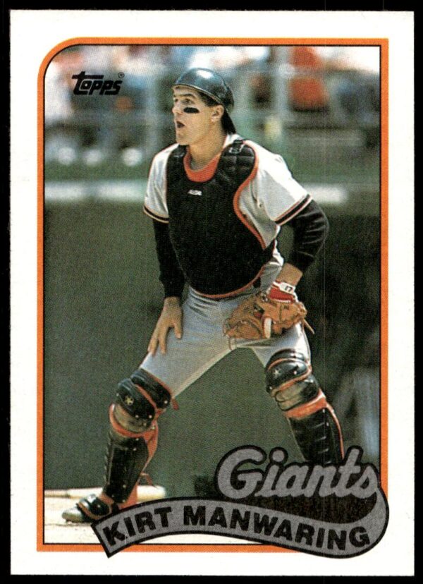 1989 Topps Kirt Manwaring #506 (Front)