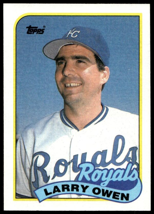 1989 Topps Larry Owen #87 (Front)