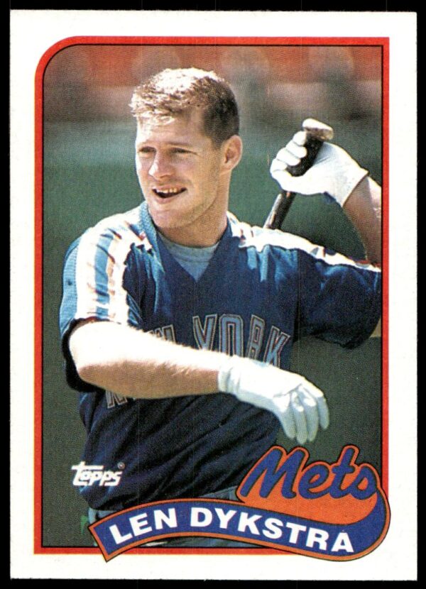 1989 Topps Len Dykstra #435 (Front)