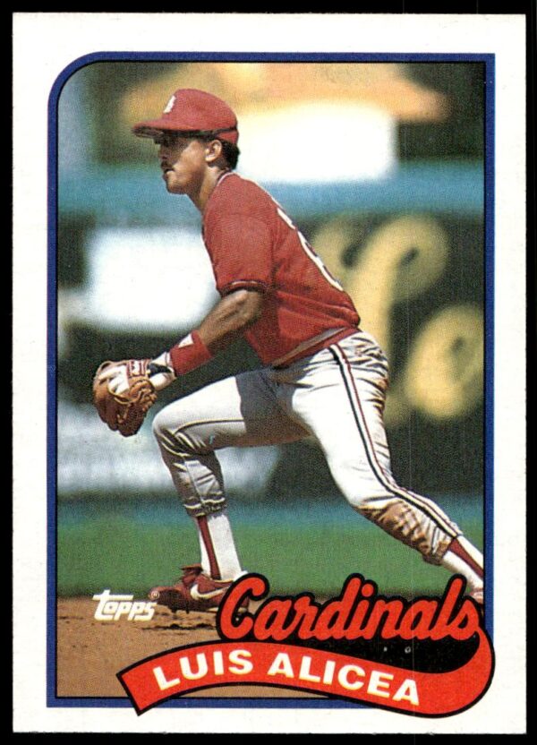 1989 Topps Luis Alicea #588 (Front)