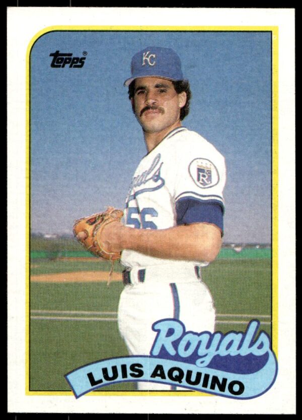 1989 Topps Luis Aquino #266 (Front)