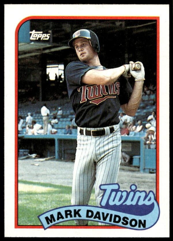 1989 Topps Mark Davidson #451 (Front)