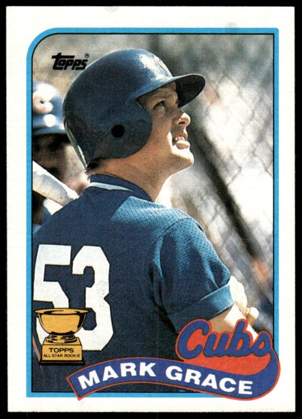 1989 Topps Mark Grace #465 (Front)