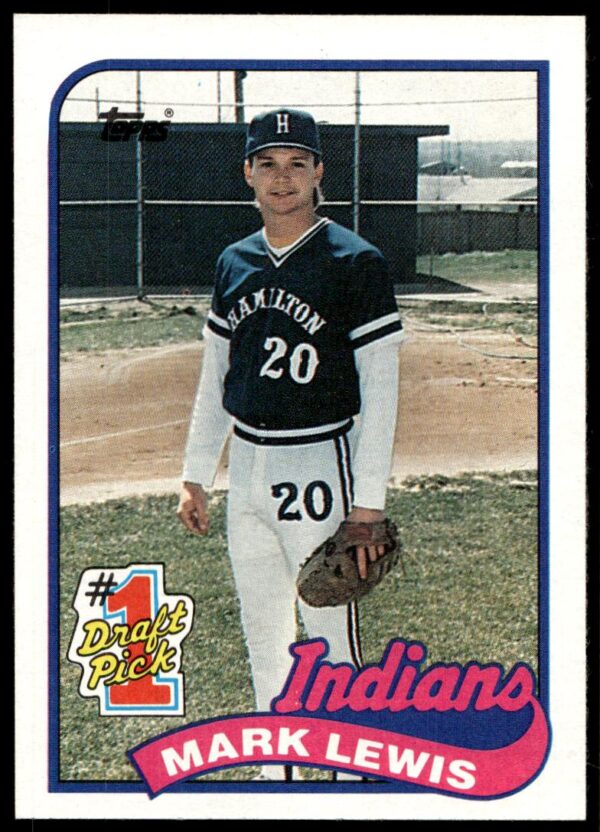 1989 Topps Mark Lewis #222 (Front)