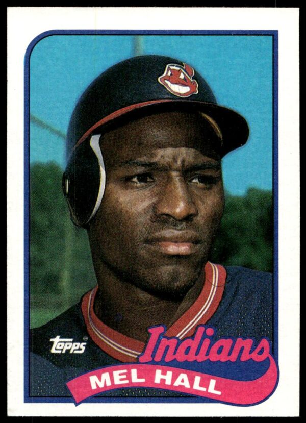 1989 Topps Mel Hall #173 (Front)