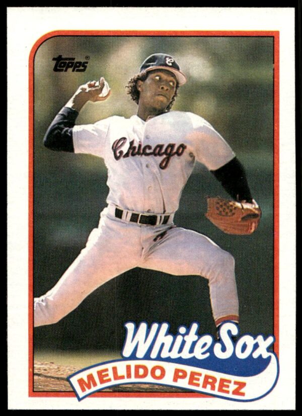 1989 Topps Melido Perez #786 (Front)