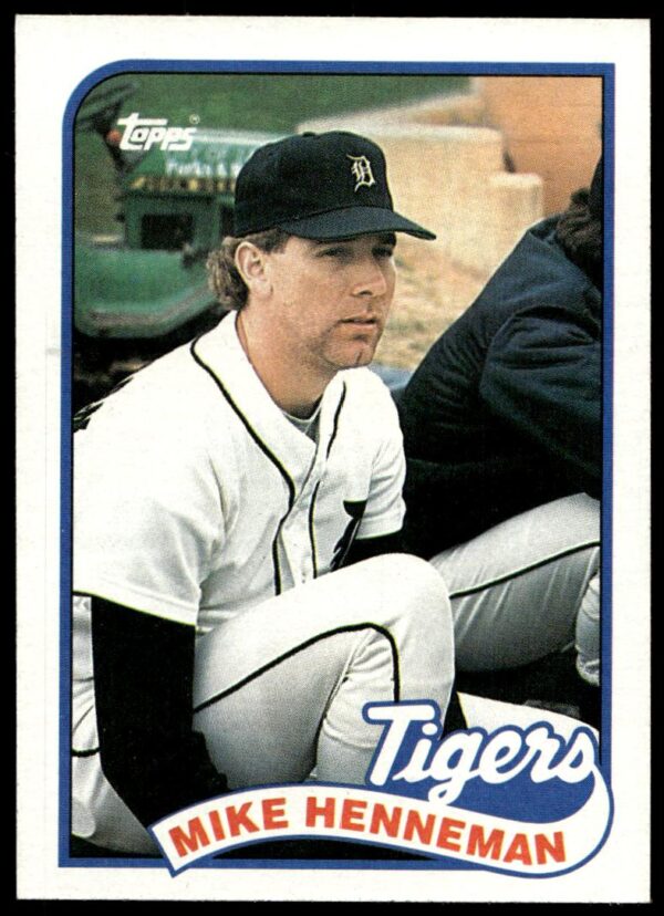 1989 Topps Mike Henneman #365 (Front)