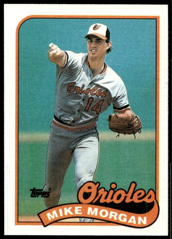1989 Topps Mike Morgan #788 (Front)