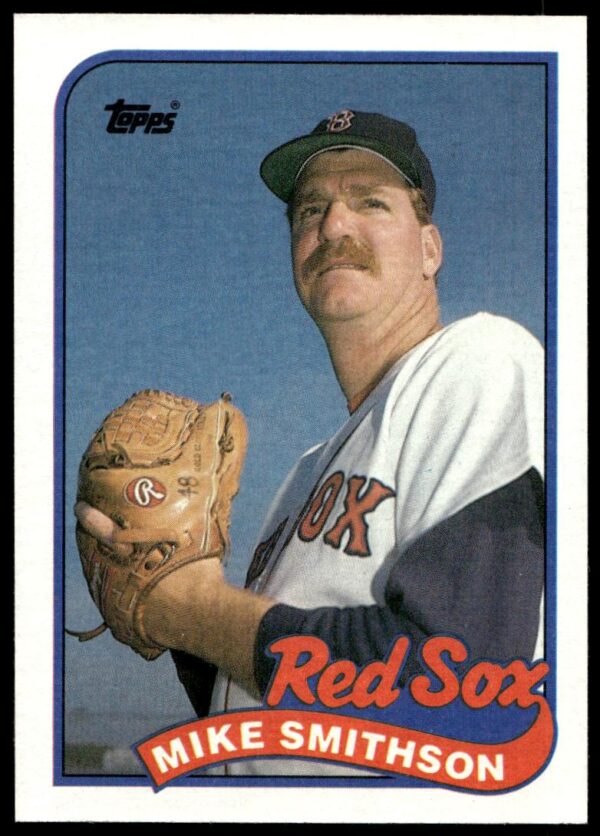 1989 Topps Mike Smithson #377 (Front)