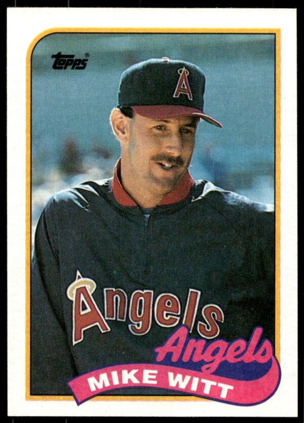 1989 Topps Mike Witt #190 (Front)
