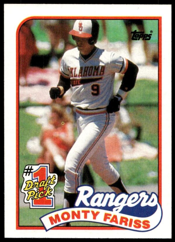 1989 Topps Monty Fariss #177 (Front)