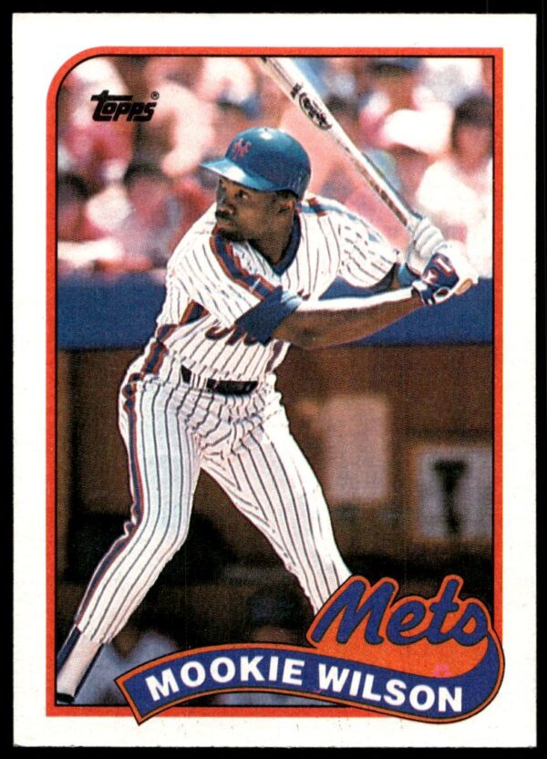 1989 Topps Mookie Wilson #545 (Front)