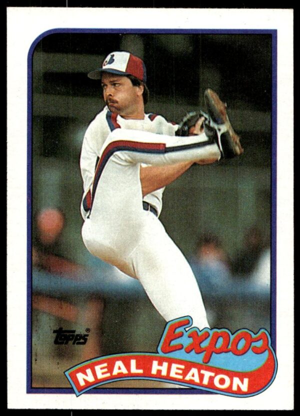 1989 Topps Neal Heaton #197 (Front)