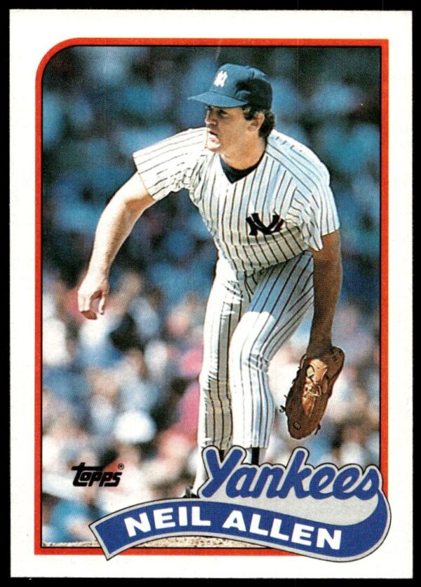 1989 Topps Neil Allen #61 (Front)