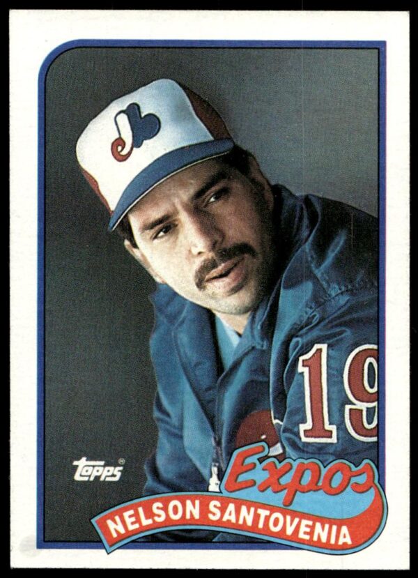 1989 Topps Nelson Santovenia #228 (Front)
