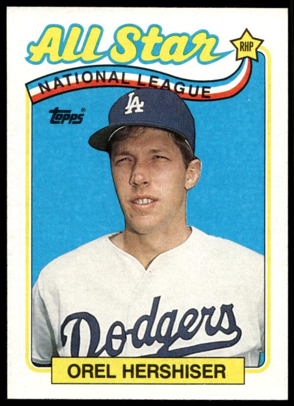 1989 Topps Orel Hershiser #394 (Front)