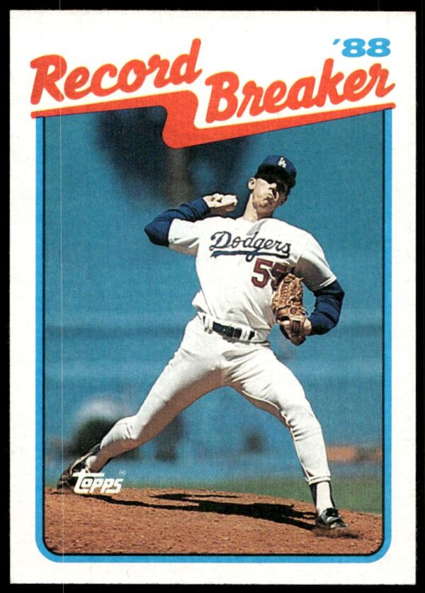 1989 Topps Orel Hershiser #5 (Front)