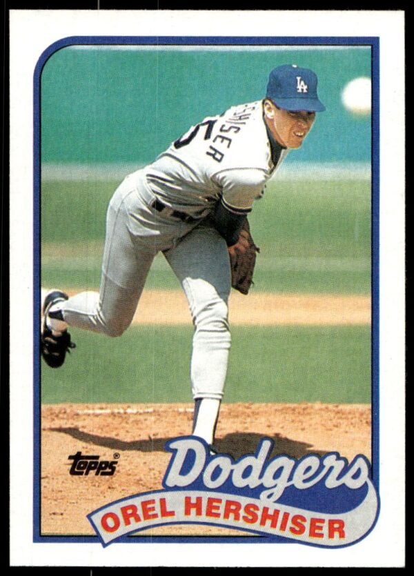 1989 Topps Orel Hershiser #550 (Front)