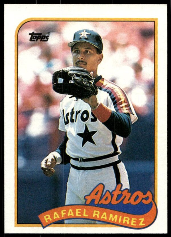 1989 Topps Rafael Ramirez #749 (Front)
