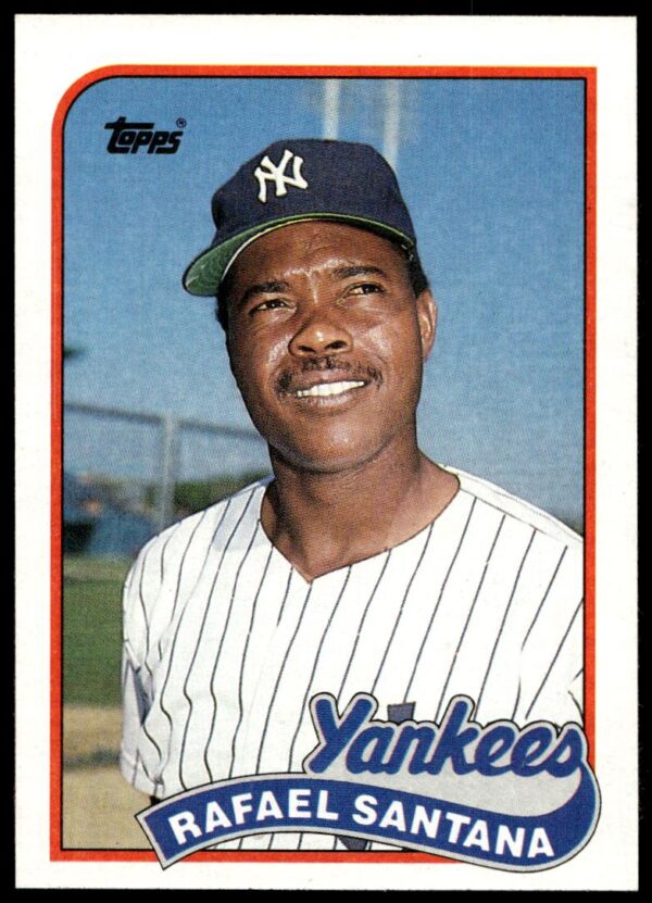 1989 Topps Rafael Santana #792 (Front)