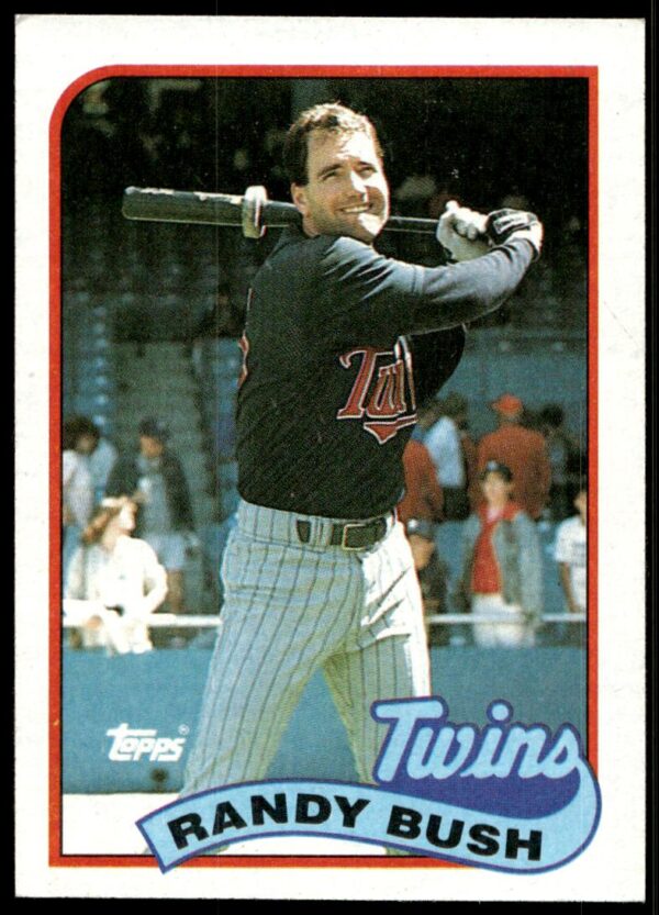 1989 Topps Randy Bush #577 (Front)