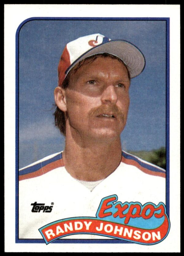 1989 Topps Randy Johnson #647 (Front)