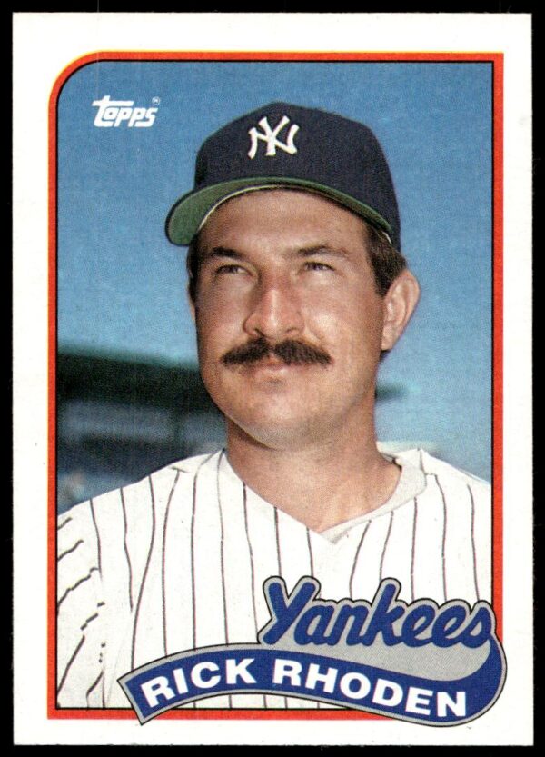 1989 Topps Rick Rhoden #18 (Front)