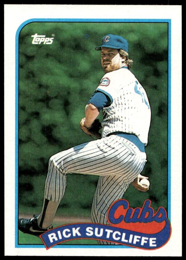 1989 Topps Rick Sutcliffe #520 (Front)