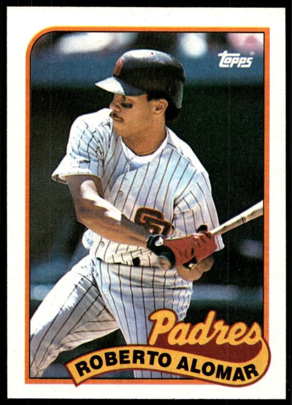 1989 Topps Roberto Alomar #206 (Front)
