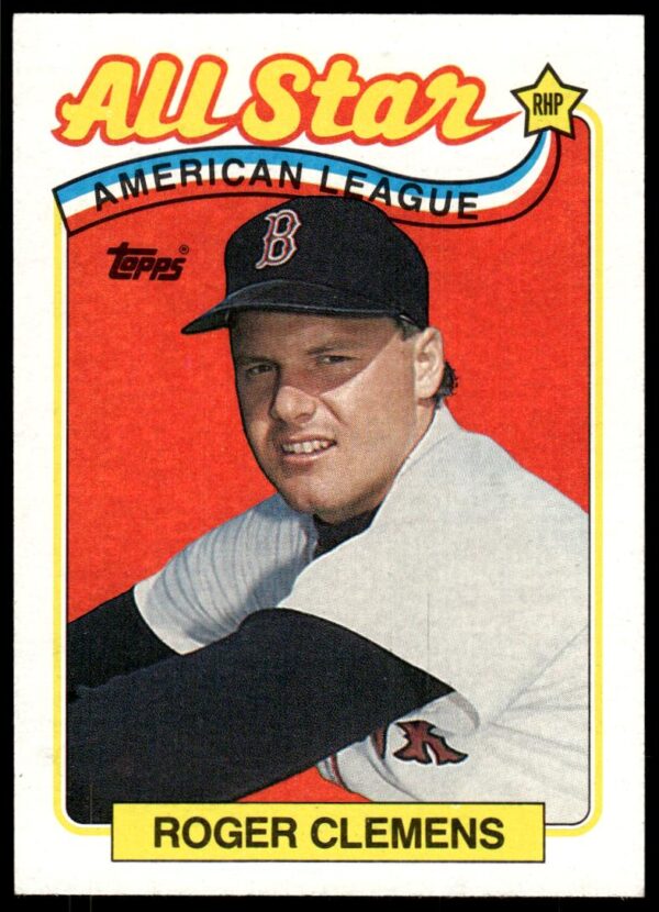 1989 Topps Roger Clemens #405 (Front)
