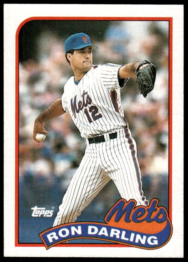 1989 Topps Ron Darling #105 (Front)