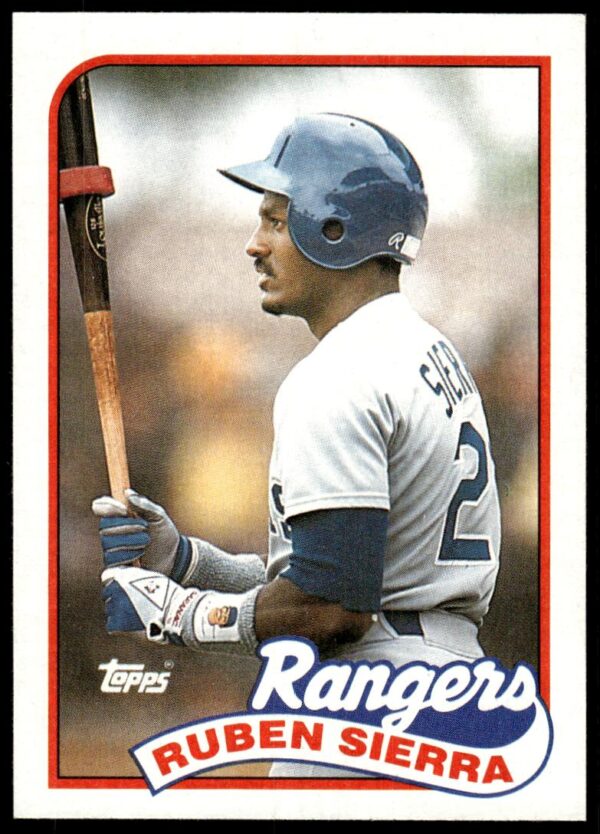 1989 Topps Ruben Sierra #53 (Front)