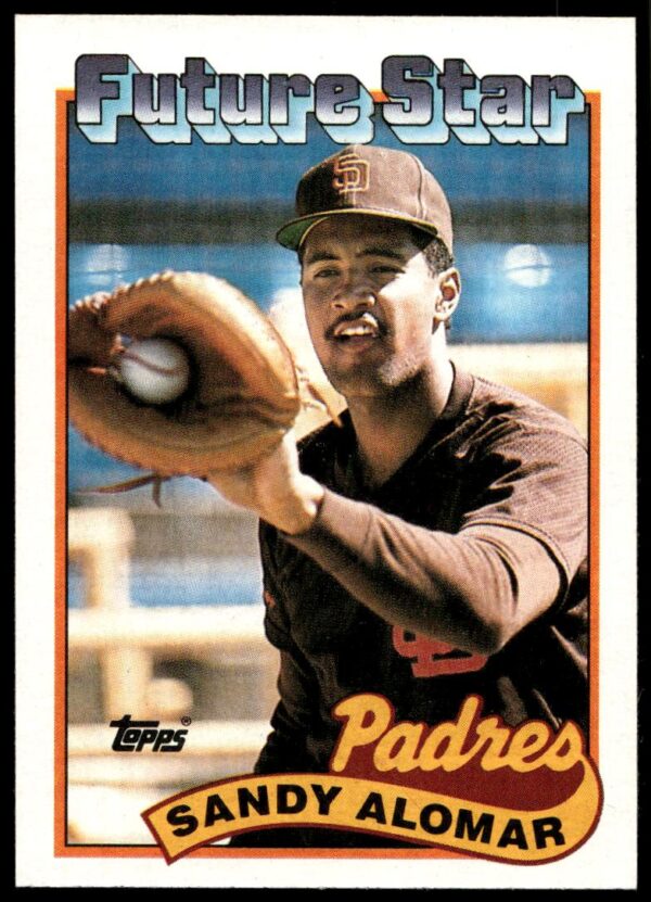 1989 Topps Sandy Alomar #648 (Front)