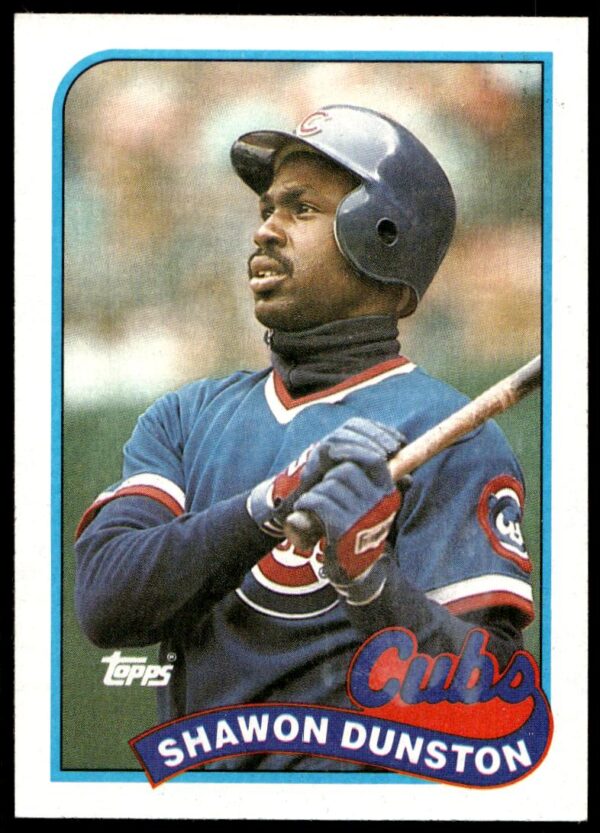 1989 Topps Shawon Dunston #140 (Front)