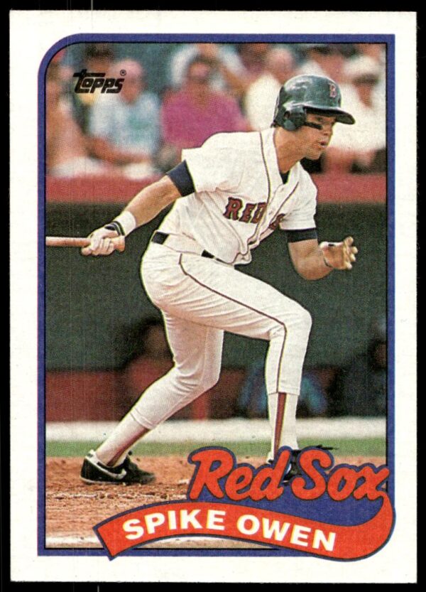 1989 Topps Spike Owen #123 (Front)