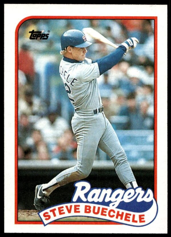 1989 Topps Steve Buechele #732 (Front)